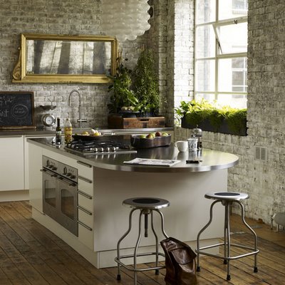 Rustic Kitchen Decorating on Industrial Kitchen   Ms Living Via Willow Decor